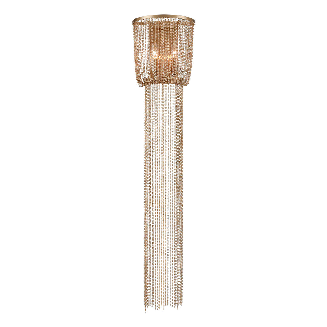 Elk Golden Thread D4396 Wall Sconce Light - Aged Brass