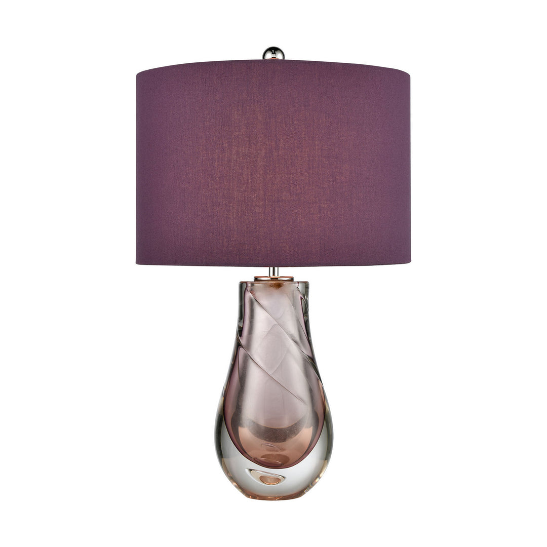 Elk Lighting D4559 Dusty Rose Lamp Purple