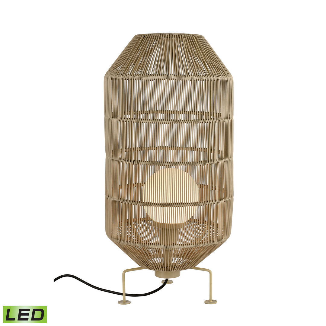 Elk Lighting D4622  Corsica Lamp Beige