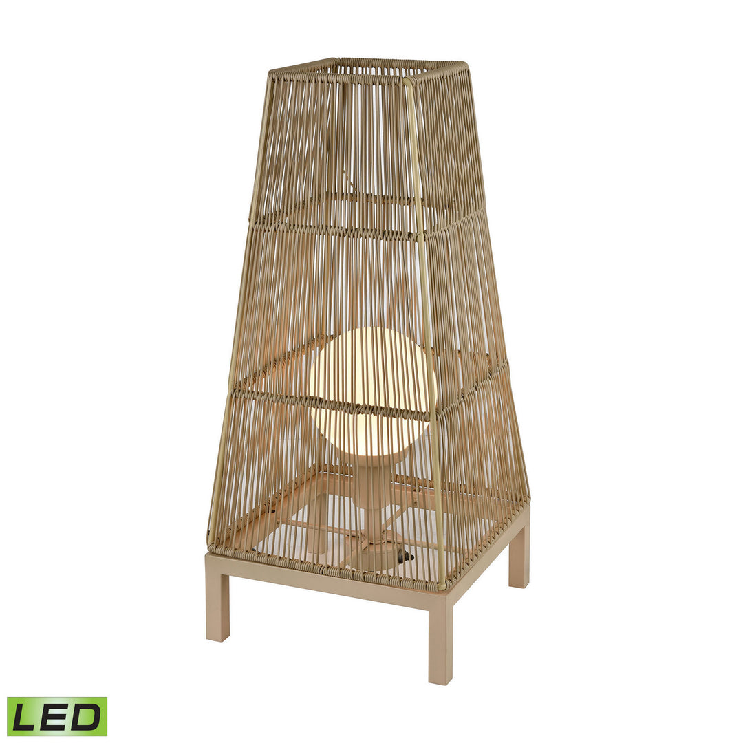 Elk Lighting D4623  Corsica Lamp Beige