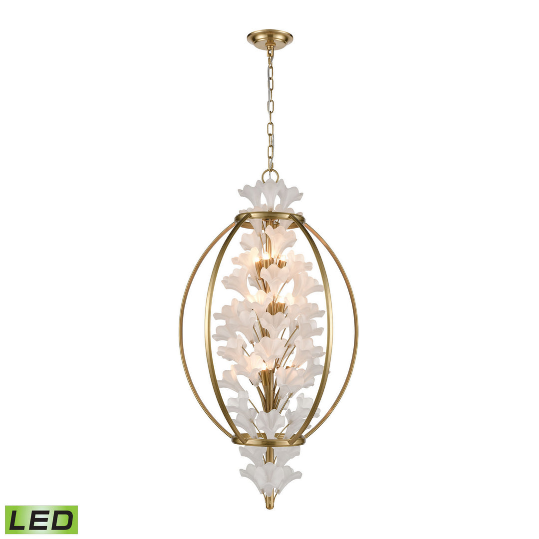 Elk Tulip D4655 Pendant Light - Frosted White
