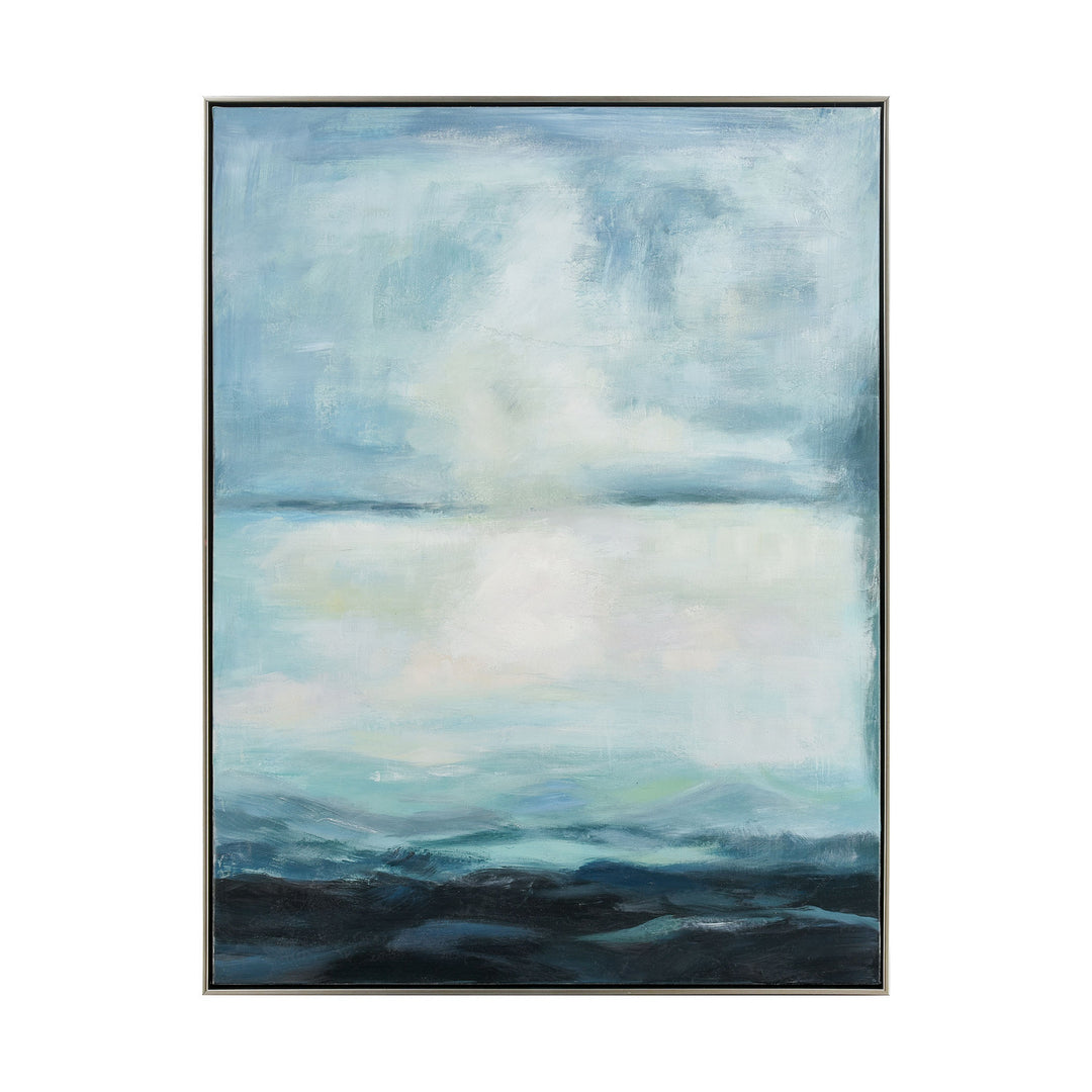 Elk Lighting S0016-8144  Open Horizon Mirror Blue