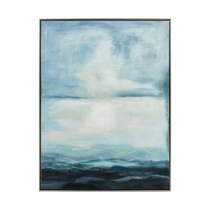 Elk Lighting S0016-8144  Open Horizon Mirror Blue