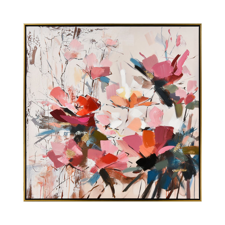 Elk Lighting S0016-8149  Wild Garden Mirror Pink