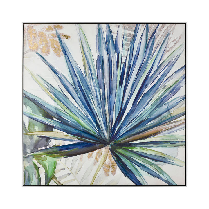 Elk Lighting S0016-8160  Garden Palm Mirror Blue
