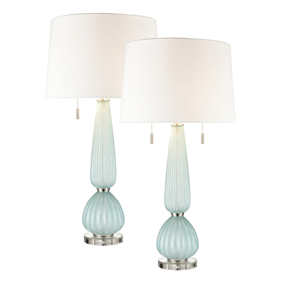 Elk Lighting S0019-8039  Mariani Lamp Blue, Clear