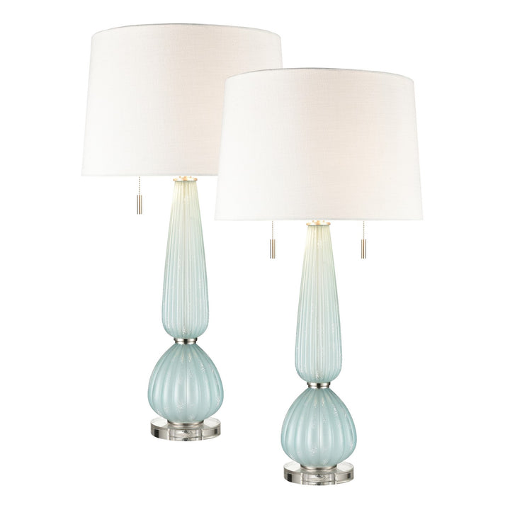 Elk Lighting S0019-8039  Mariani Lamp Blue, Clear