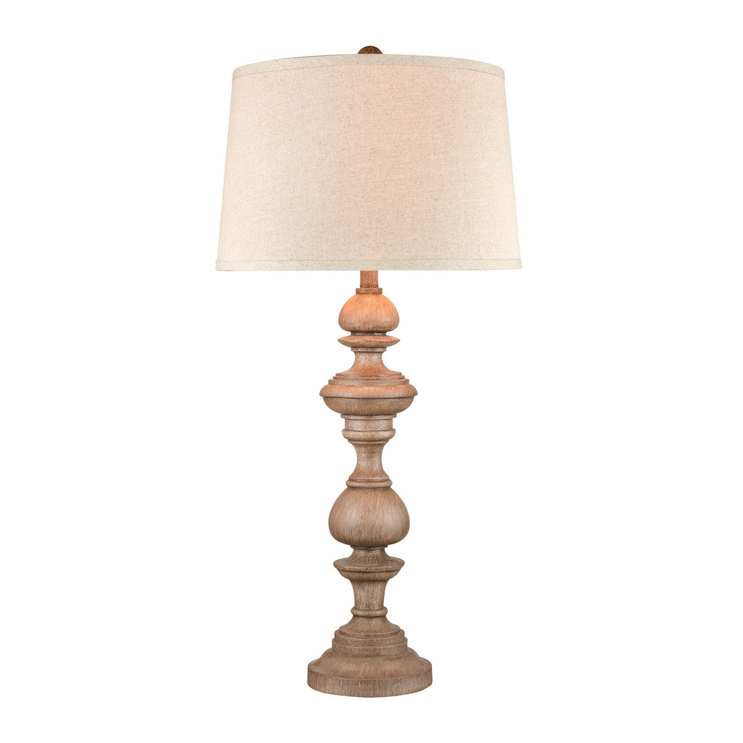 Elk Lighting S0019-8046  Copperas Cove Lamp Washed Oak