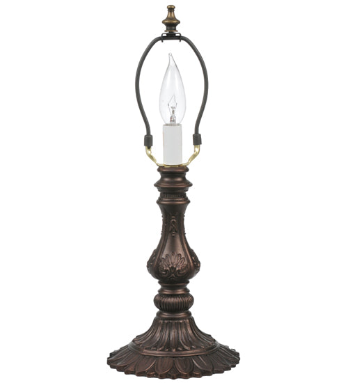 Meyda Tiffany Lighting 26673 Fishscale One Light Accent Lamp Lamp Bronze / Dark