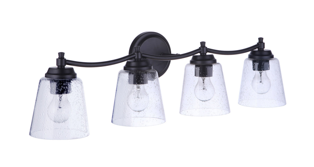 Craftmade Tyler 50204-FB Bath Vanity Light 31 in. wide - Flat Black