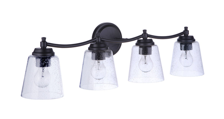 Craftmade Tyler 50204-FB Bath Vanity Light 31 in. wide - Flat Black