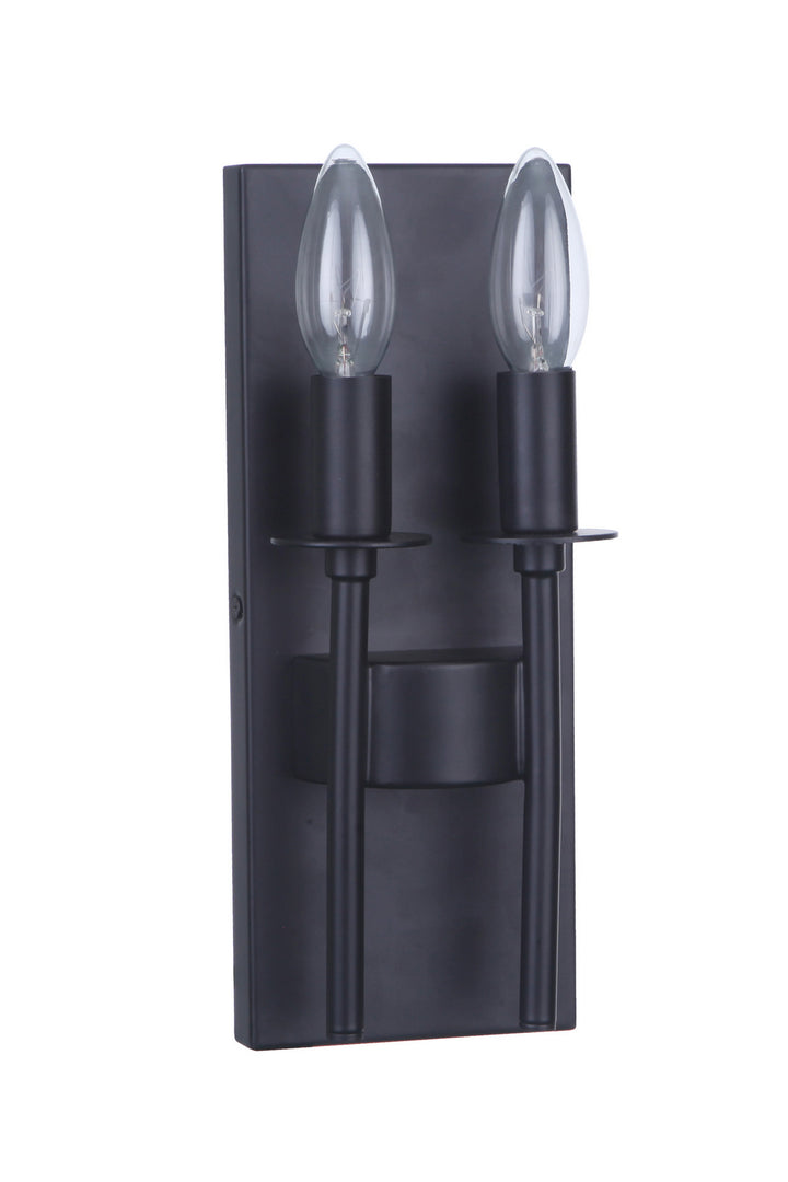Craftmade Larrson 54362-FB Wall Sconce Light - Flat Black