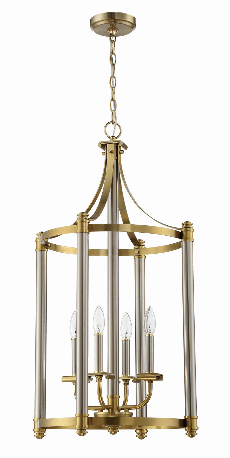 Craftmade Stanza 54834-BNKSB Pendant Light - Brushed Polished Nickel/Satin Brass