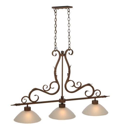 Meyda Tiffany Zamora 115763 Pendant Light - Rust, Custom