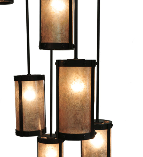 Meyda Tiffany Cartier 142437 Chandelier Light - Mahogany Bronze