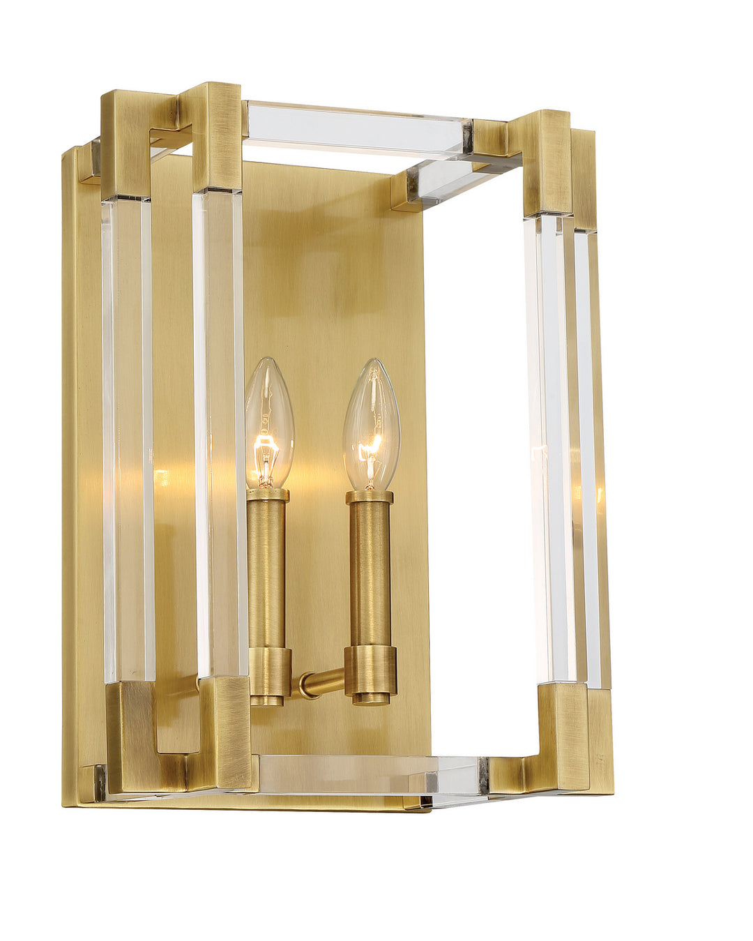 Metropolitan Prima Vista N7352-790 Wall Light - Aged Antique Brass