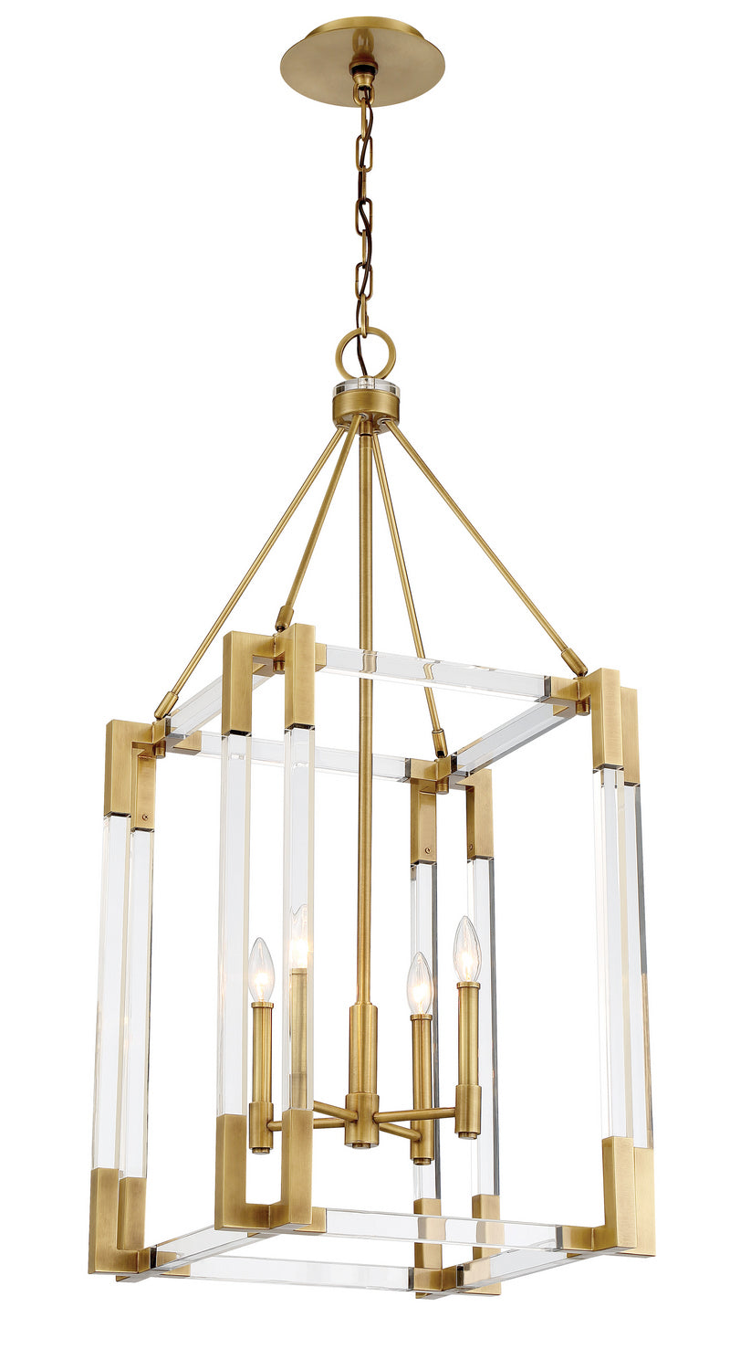 Metropolitan Prima Vista N7354-790 Pendant Light - Aged Antique Brass