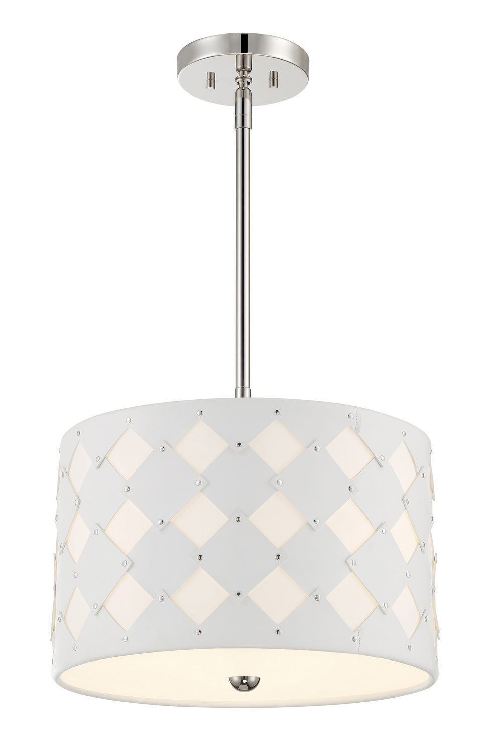 George Kovacs Patchwork P5339-613 Pendant Light - Polished Nickel