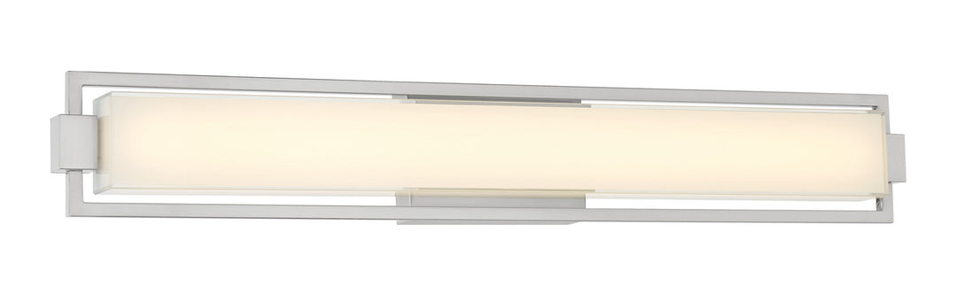 George Kovacs Opening Act P5352-2-084-L Bath Vanity Light 32 in. wide - Brushed Nickel