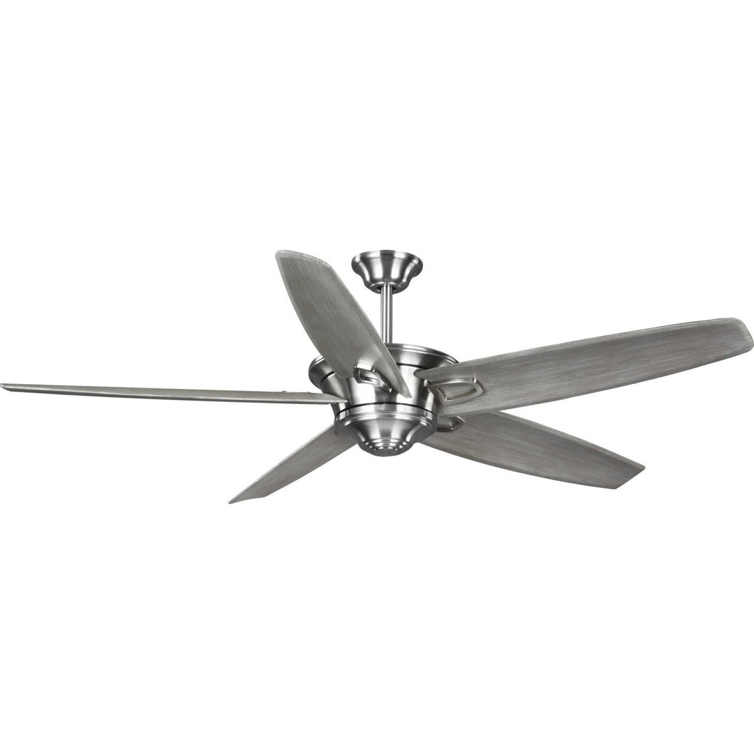 Progress Caleb P2560-09WW Ceiling Fan - Weathered Wood, Weathered Wood/