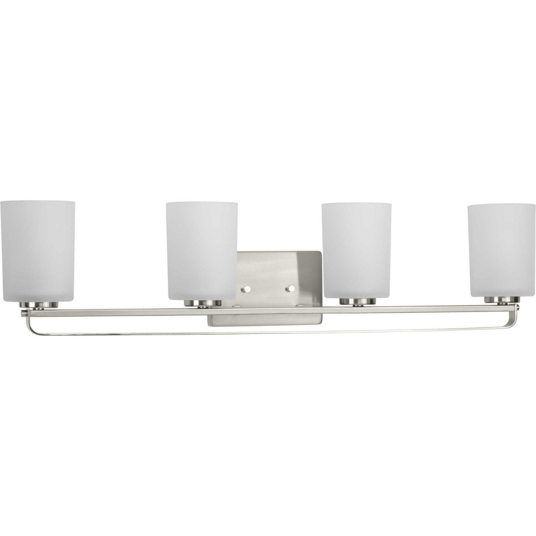 Progress League P300344-009 Bath Vanity Light 33 in. wide - Brushed Nickel