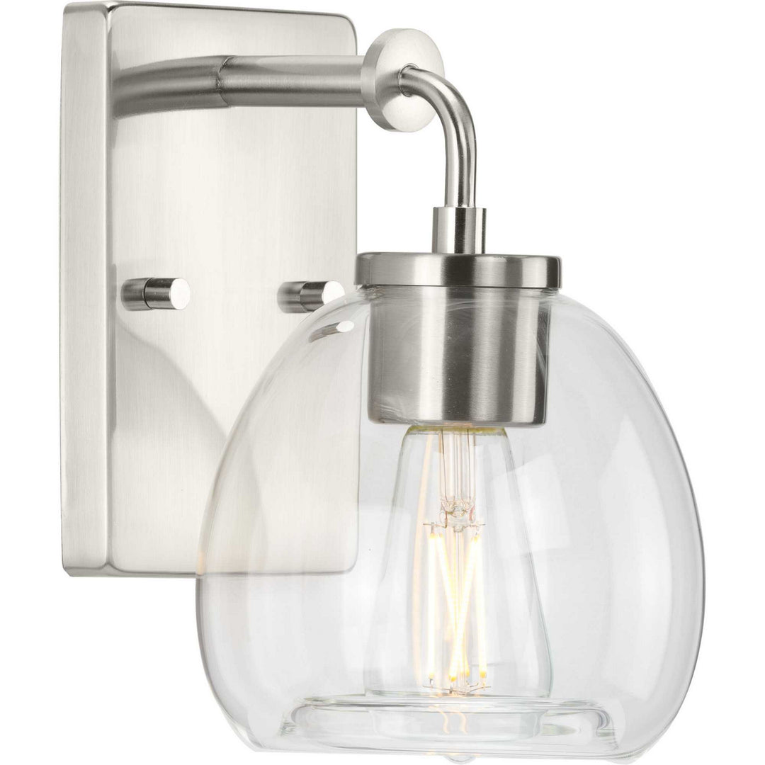 Progress Caisson P300345-009 Wall Light - Brushed Nickel