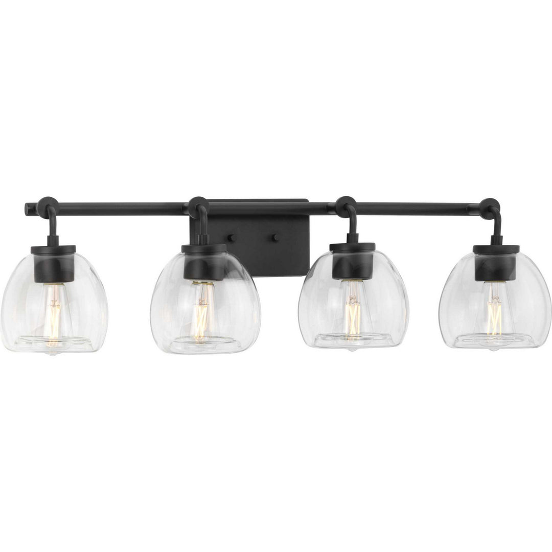 Progress Caisson P300348-143 Bath Vanity Light 32 in. wide - Graphite