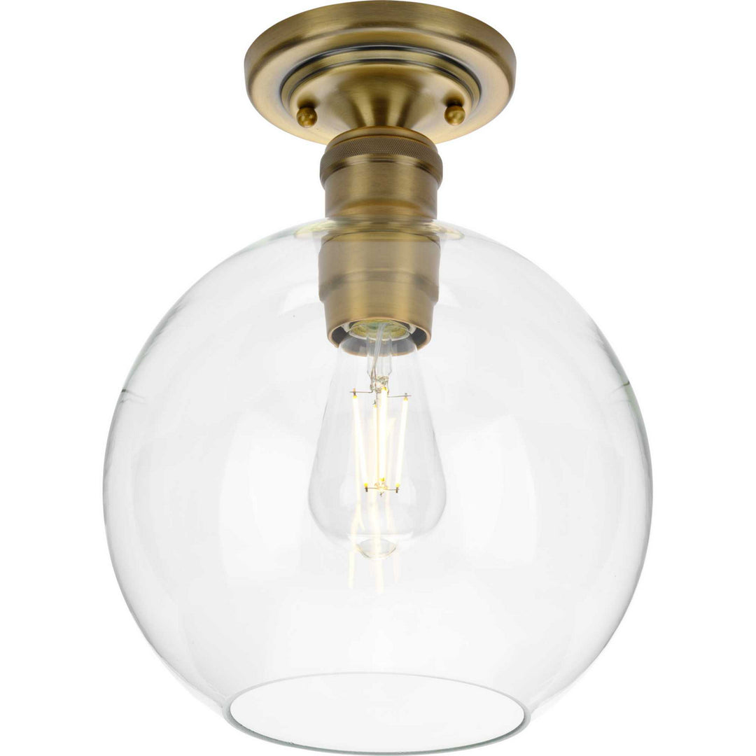 Progress Hansford P350046-163 Ceiling Light - Vintage Brass