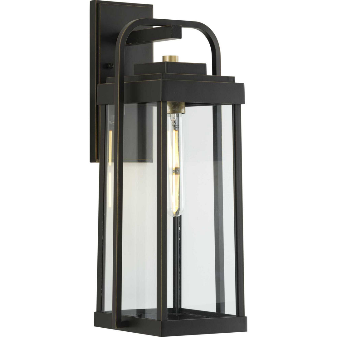 Progress Lighting P560287-020 Walcott One Light Wall Lantern Outdoor Bronze / Dark