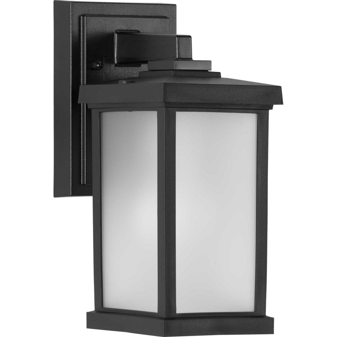 Progress Lighting P560288-031 Trafford Non-Metallic Lantern One Light Wall Lantern Outdoor Black