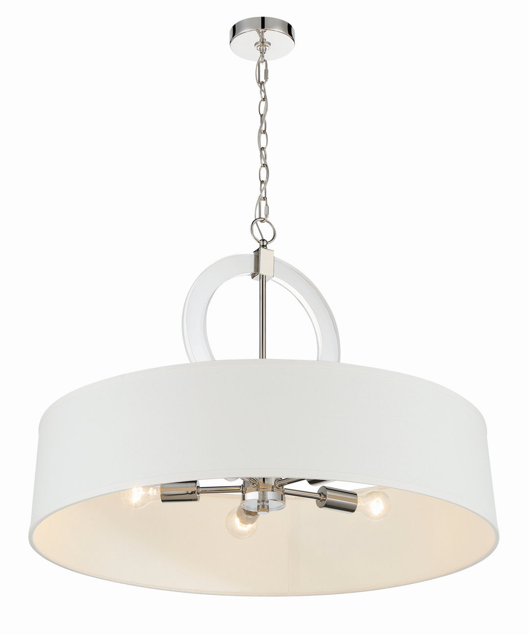 Minka-Lavery Cape Coral 2152-613 Chandelier Light - Polished Nickel