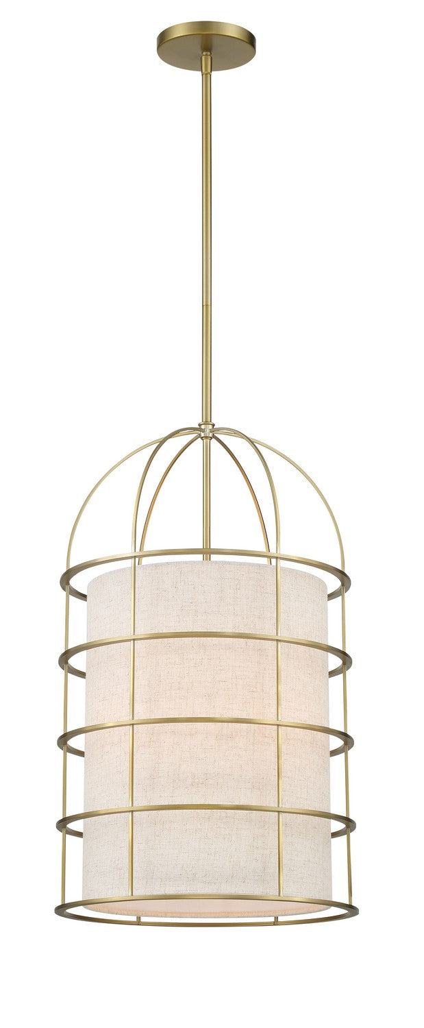 Minka-Lavery Gateway Park 2154-695 Pendant Light - Soft Brass