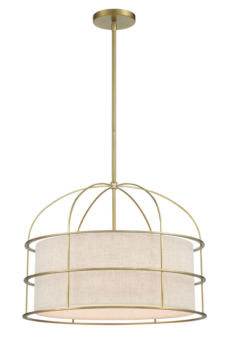 Minka-Lavery Gateway Park 2155-695 Pendant Light - Soft Brass