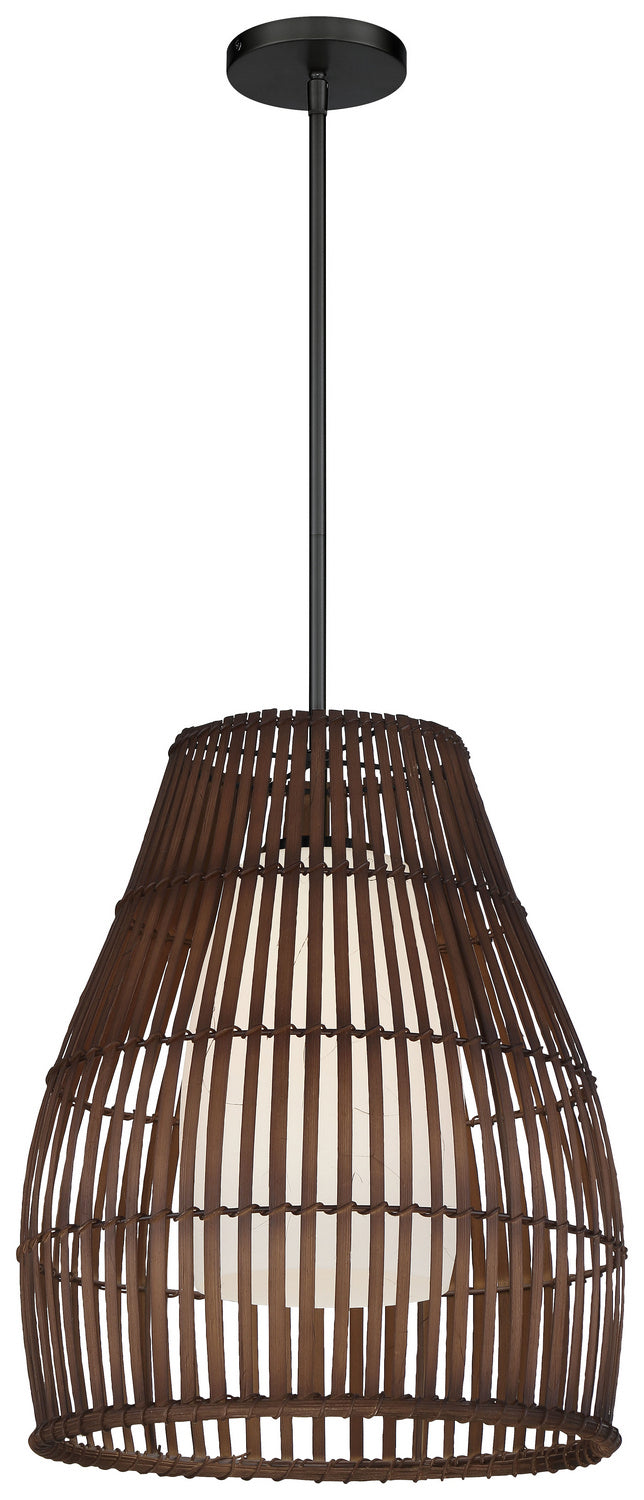 Minka-Lavery Brentwood Shore 2163-66A Pendant Light - Coal