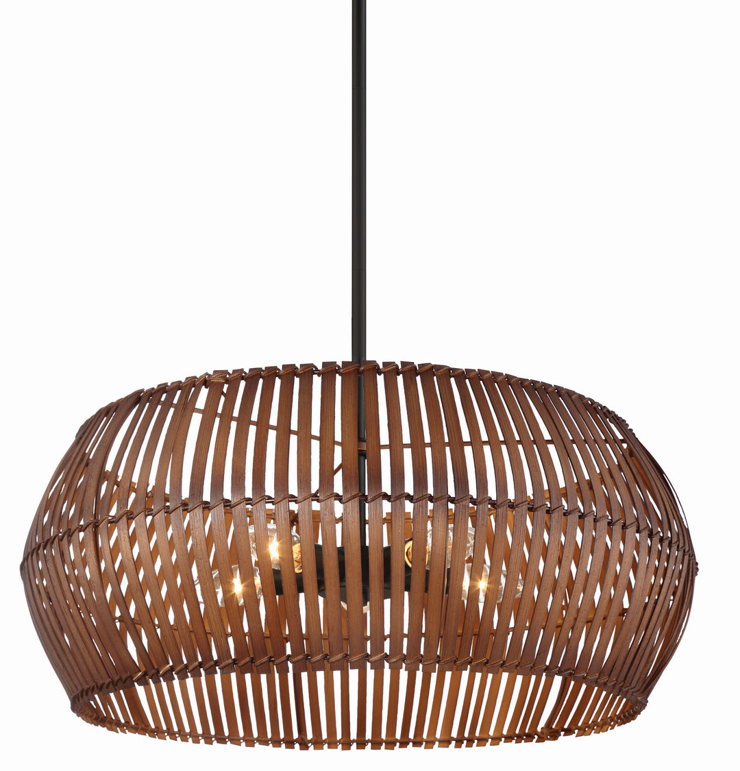 Minka-Lavery Brentwood Shore 2165-66A Pendant Light - Coal