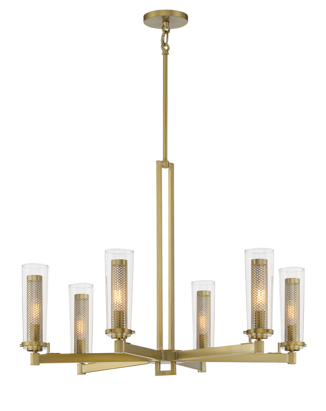 Minka-Lavery Emmerham 2186-695 Chandelier Light - Soft Brass