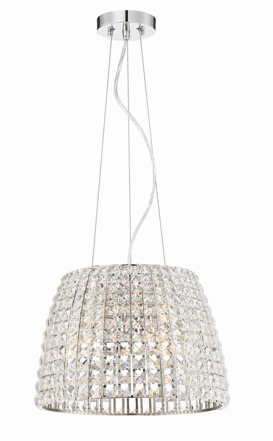 Minka-Lavery Via Roma 2294-613 Pendant Light - Polished Nickel