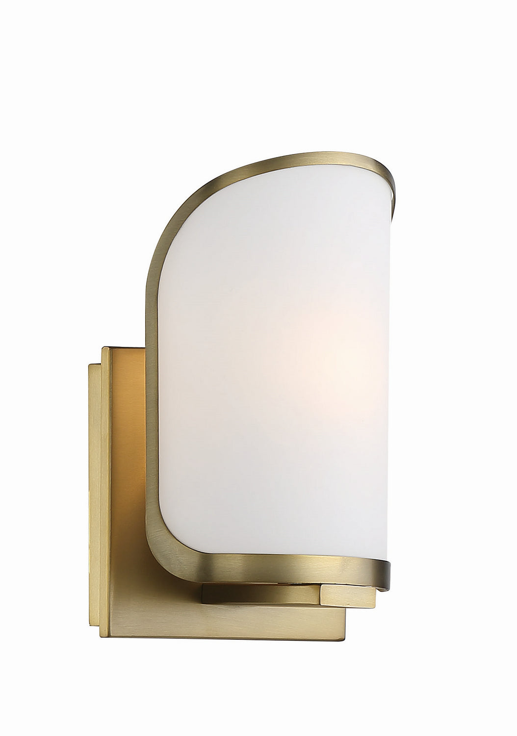 Minka-Lavery Bishop Crossing Bath 2451-695 Wall Light - Soft Brass