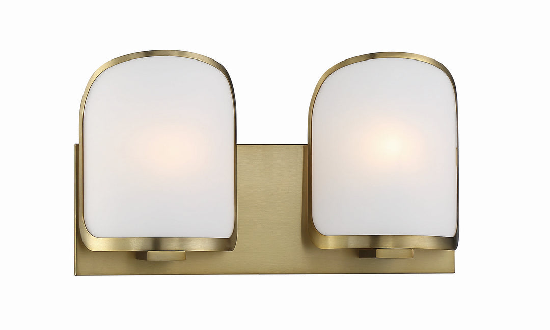 Minka-Lavery Bishop Crossing Bath 2452-695 Bath Vanity Light 16 in. wide - Soft Brass