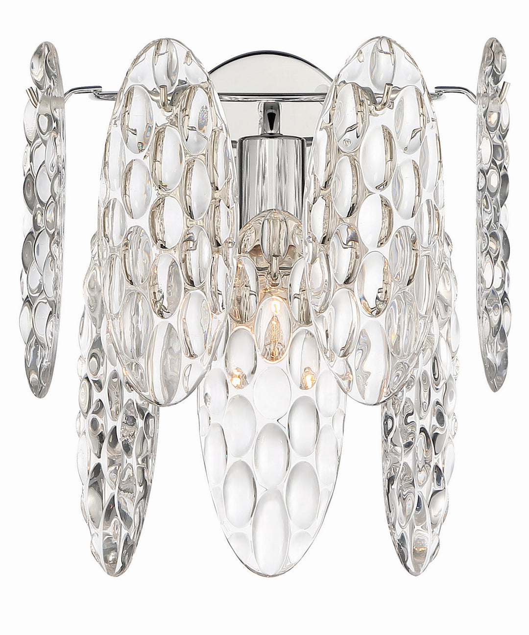 Minka-Lavery Isabella'S Reign 2483-613 Wall Light - Polished Nickel