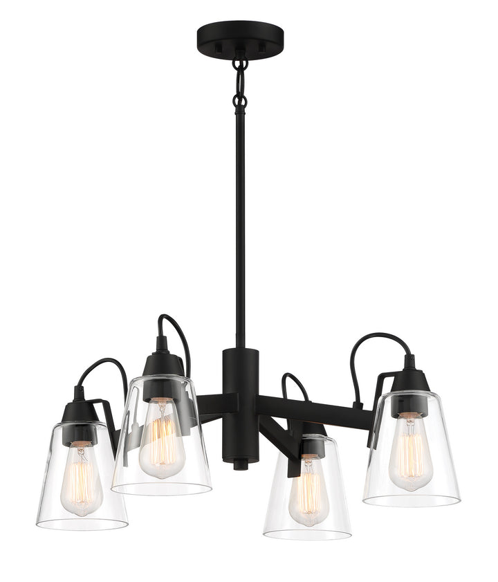 Minka-Lavery Beckonridge 3994-66A Chandelier Light - Coal