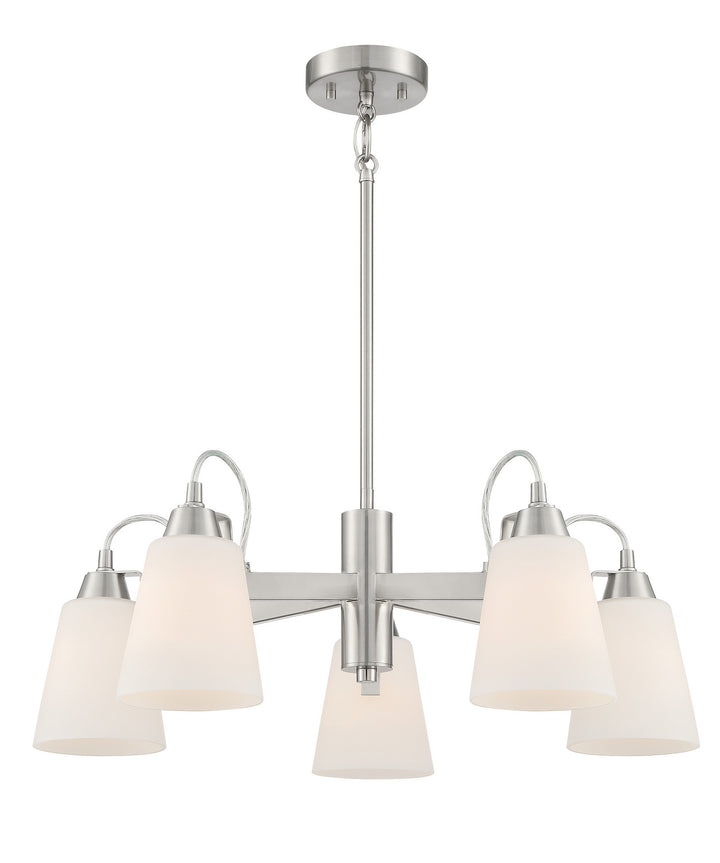 Minka-Lavery Beckonridge 3995-84 Chandelier Light - Brushed Nickel