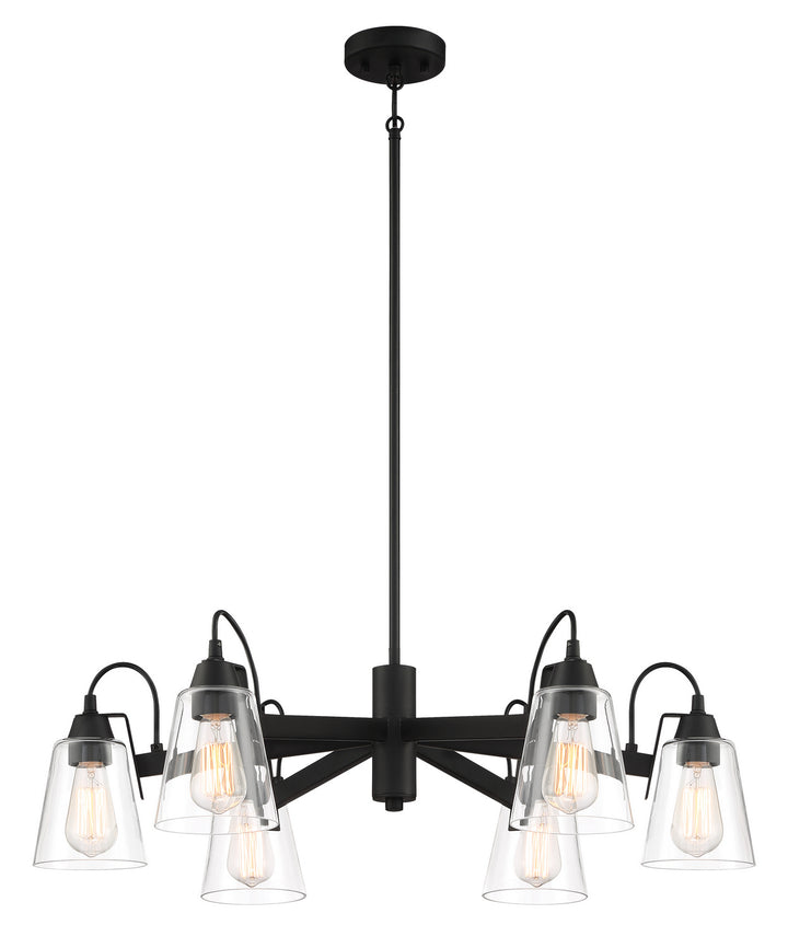 Minka-Lavery Beckonridge 3996-66A Chandelier Light - Coal