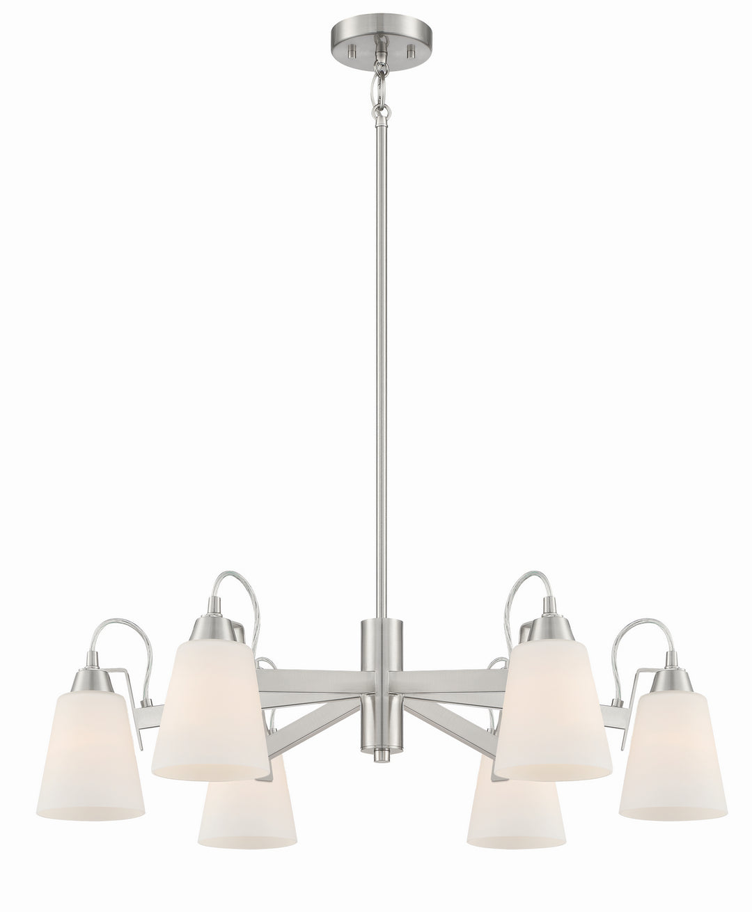 Minka-Lavery Beckonridge 3996-84 Chandelier Light - Brushed Nickel