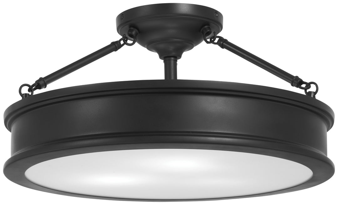 Minka-Lavery Harbour Point 4177-66A Ceiling Light - Coal