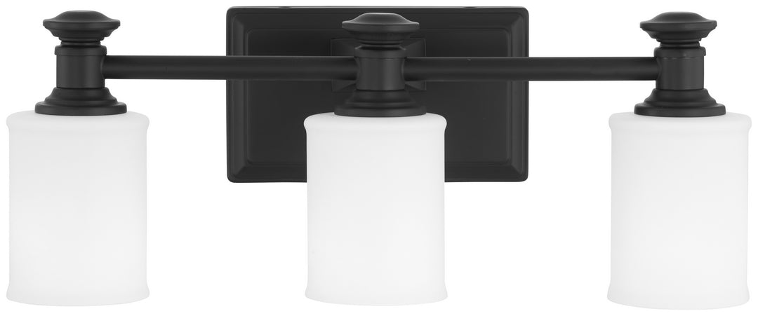 Minka-Lavery Harbour Point 5173-66A Bath Vanity Light 19 in. wide - Coal