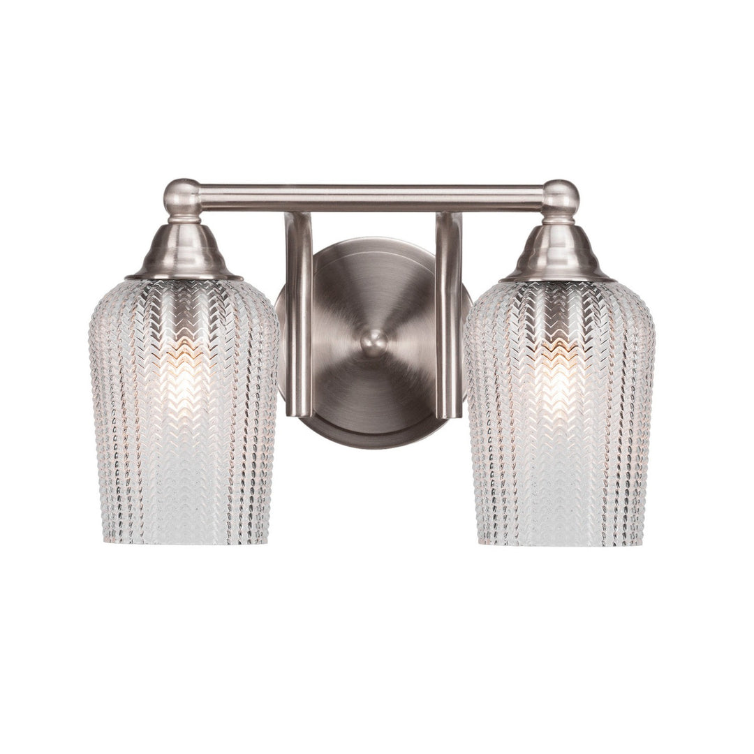 Toltec Paramount 3422-bn-4250 Bath Vanity Light 14 in. wide - Brushed Nickel