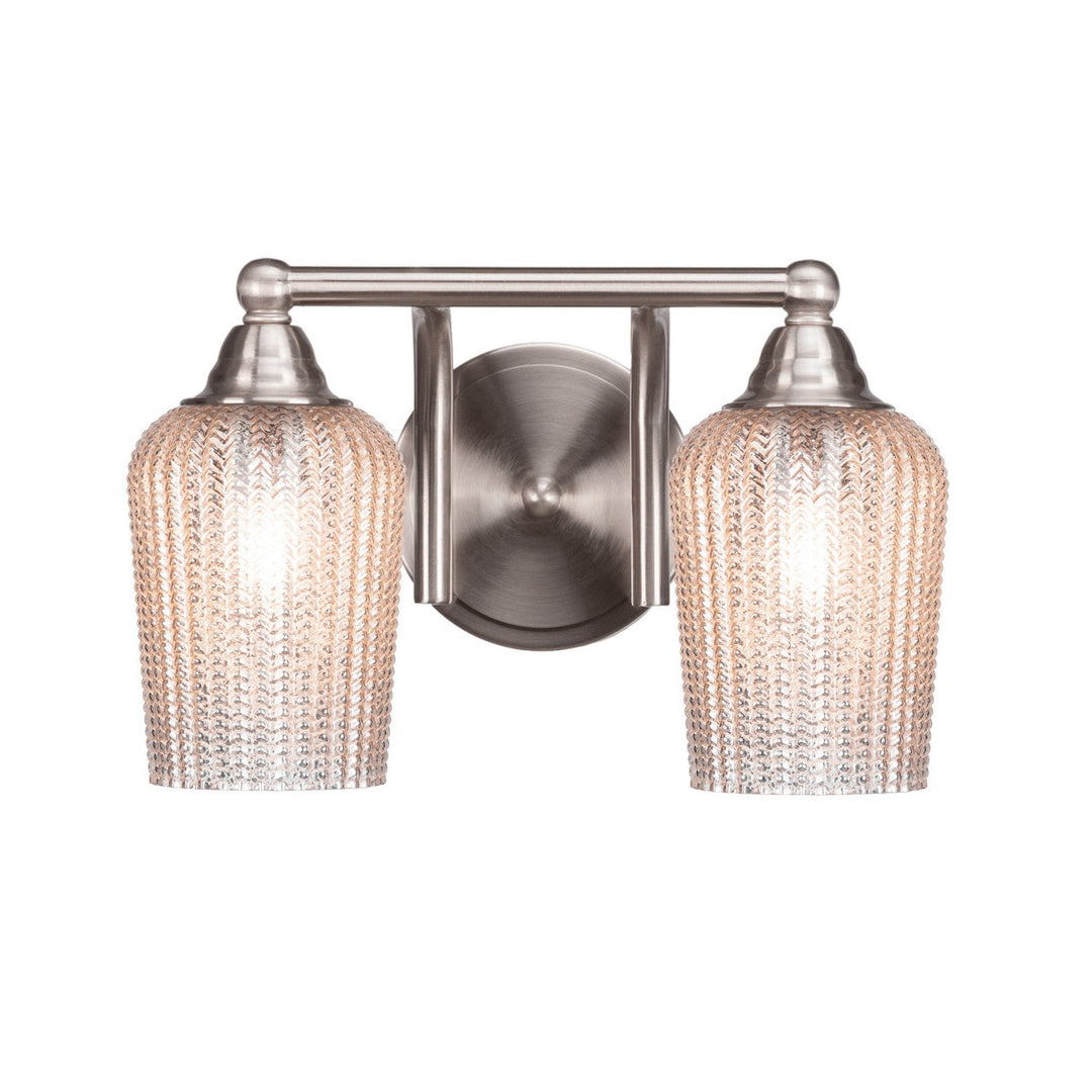 Toltec Paramount 3422-bn-4253 Bath Vanity Light 14 in. wide - Brushed Nickel