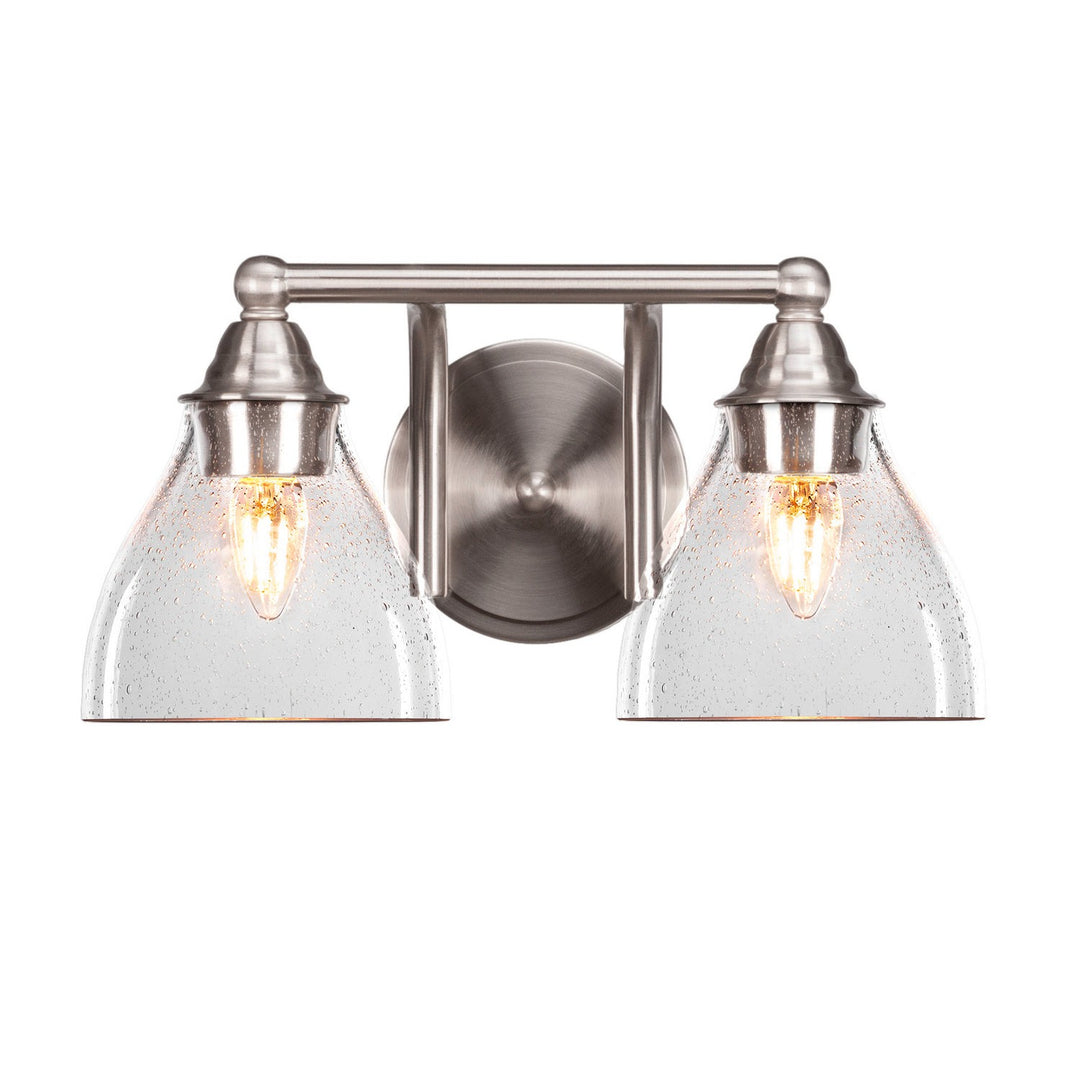 Toltec Paramount 3422-bn-4760 Bath Vanity Light 15 in. wide - Brushed Nickel