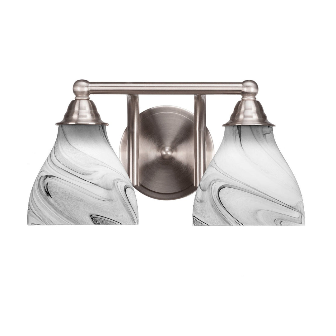 Toltec Paramount 3422-bn-4769 Bath Vanity Light 15 in. wide - Brushed Nickel